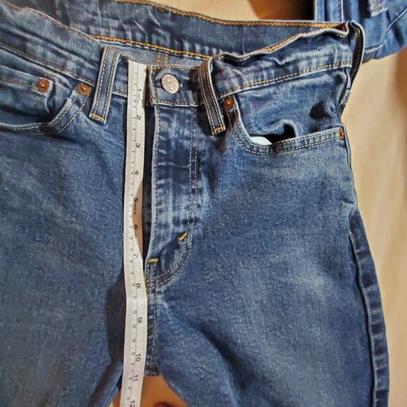 Rare LEVI'S 510 JEANS Skinny Fit 32" W x 32" L with Rare Blank Red Tab A… - Picture 14 of 16